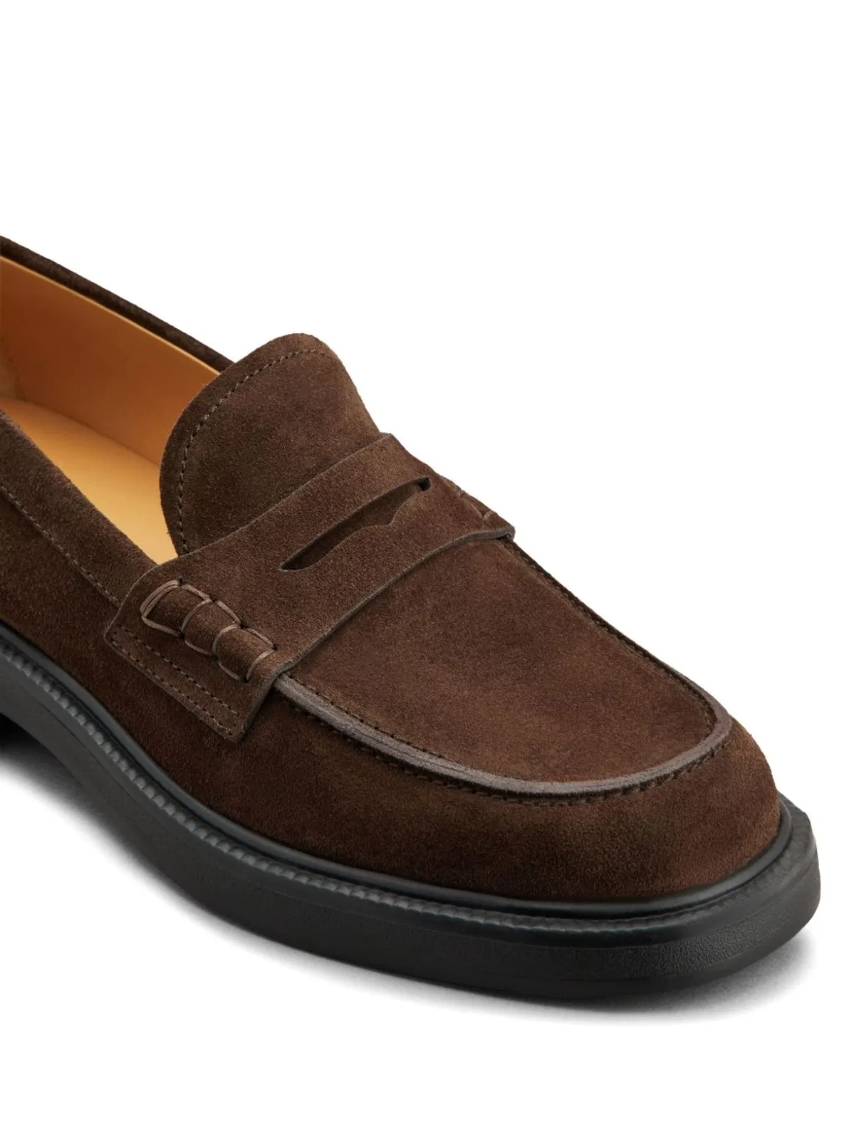 Tod's Brown Calf Leather Flat Shoes