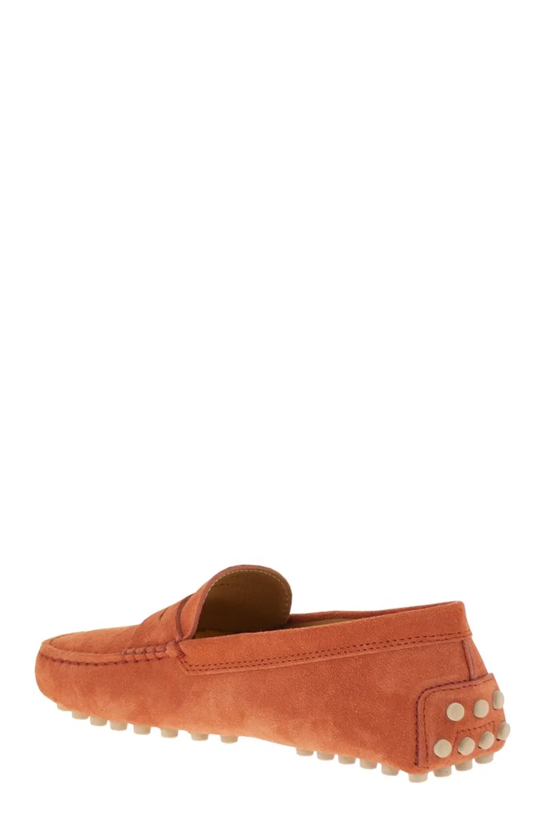 Tod's Suede Rubber Sole Loafer