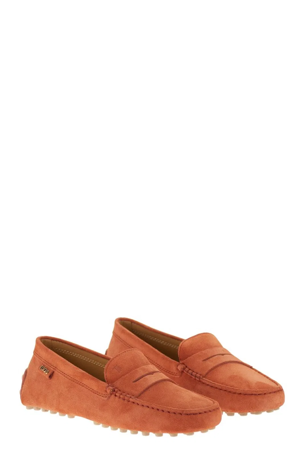 Tod's Suede Rubber Sole Loafer