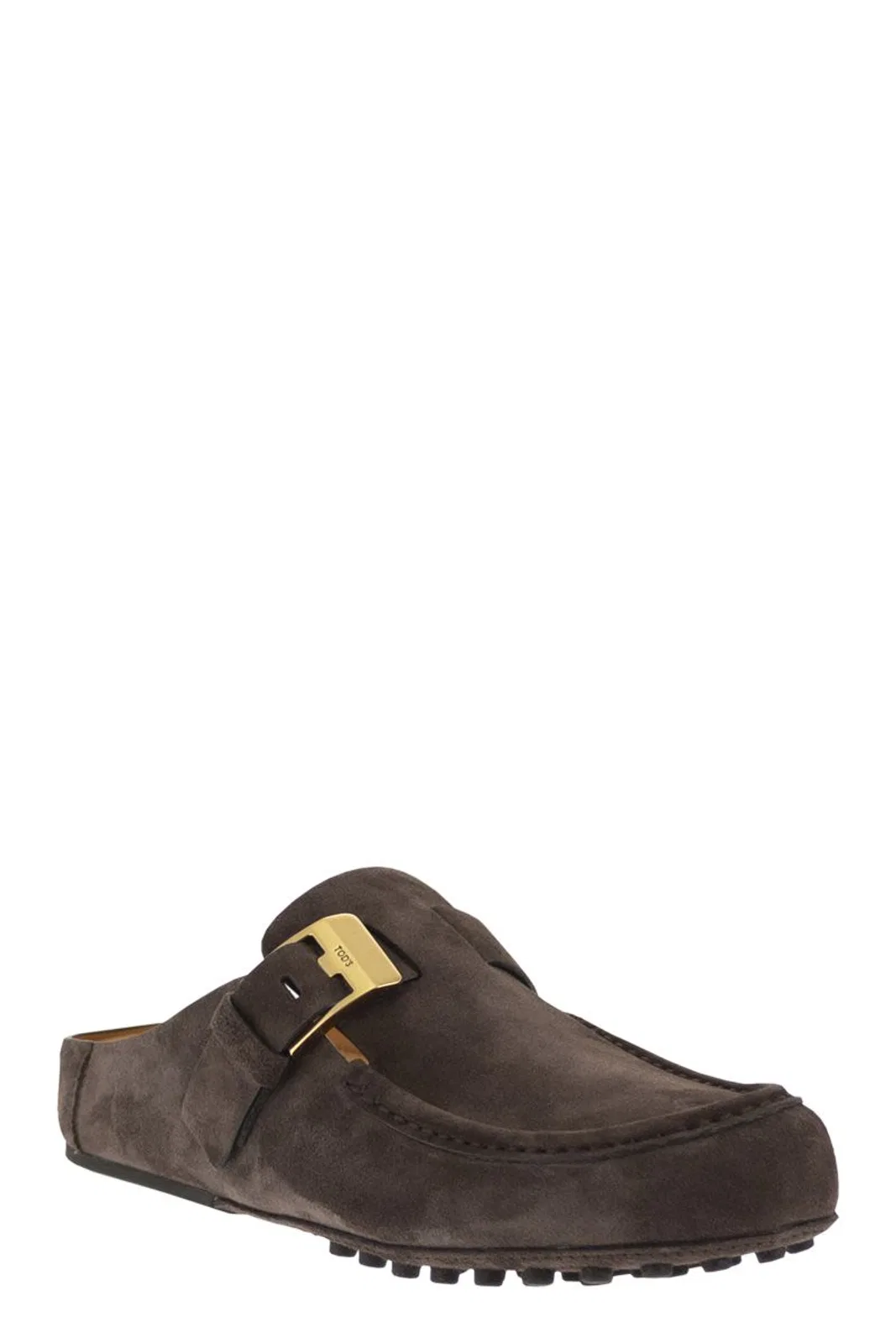 Tod's Suede Sabot Loafers