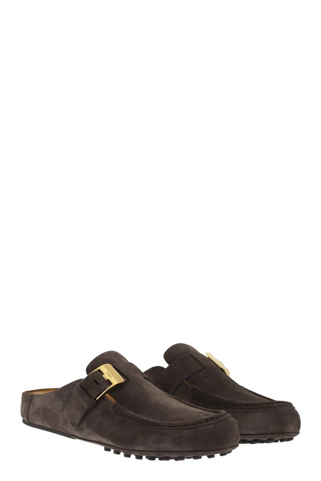 Tod's Suede Sabot Loafers