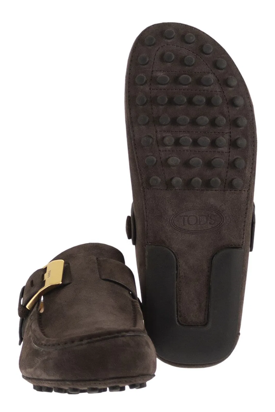 Tod's Suede Sabot Loafers