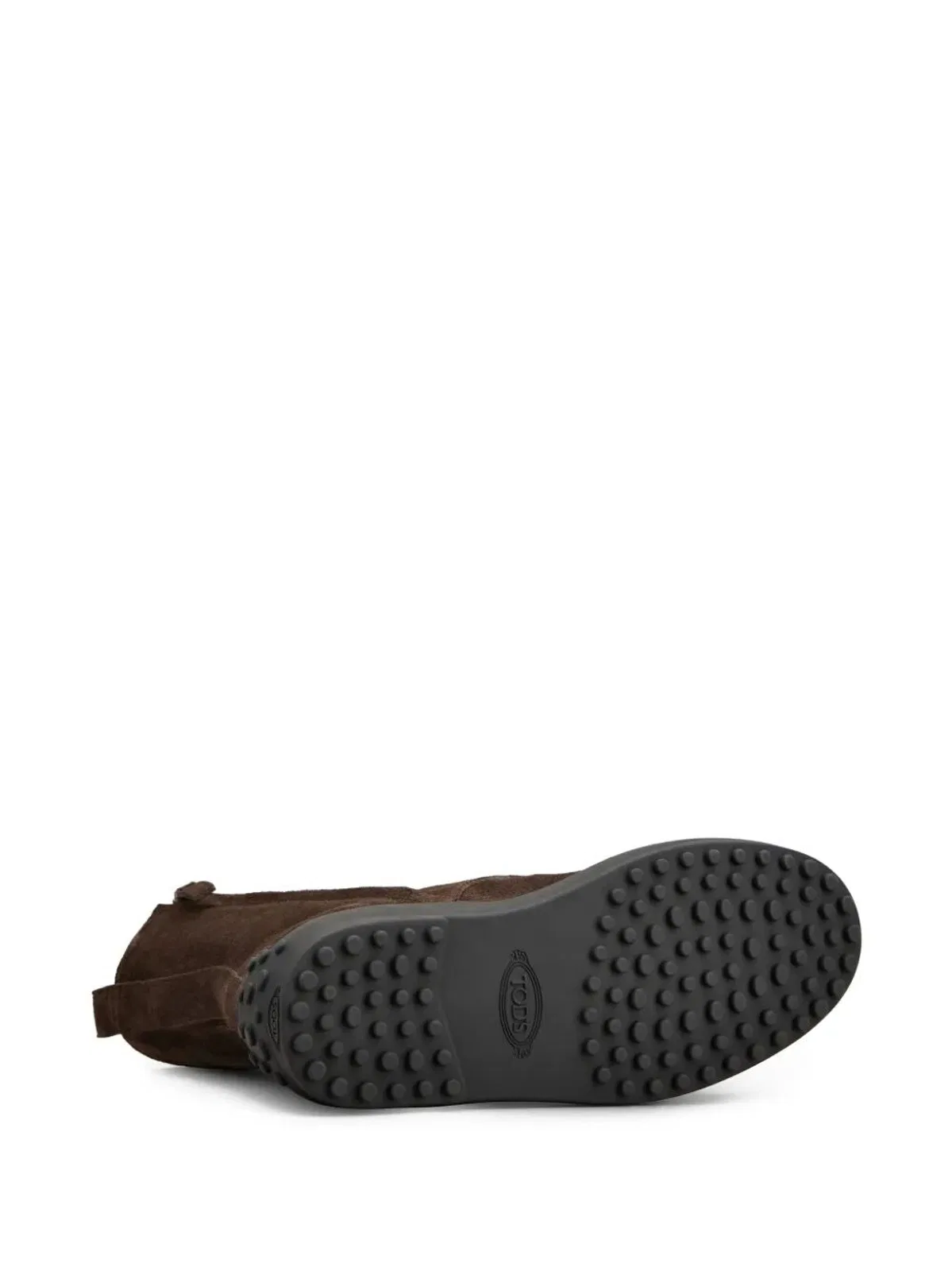 Tod's Ankle Boot Winter Rubber In Suede Leathe