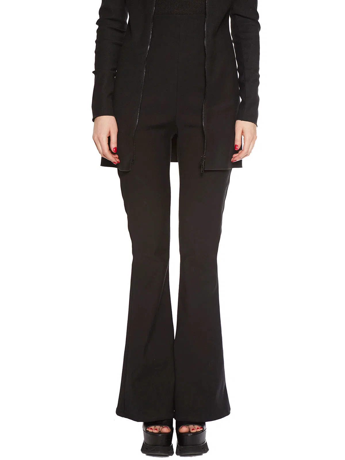 Nostrasantissima High Waist Flared Trousers