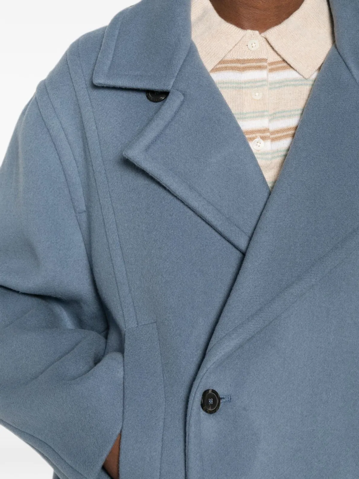 Semicouture Kara Wool Coat