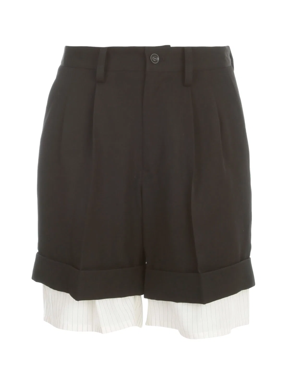 Y's Gabardine Double Shorts