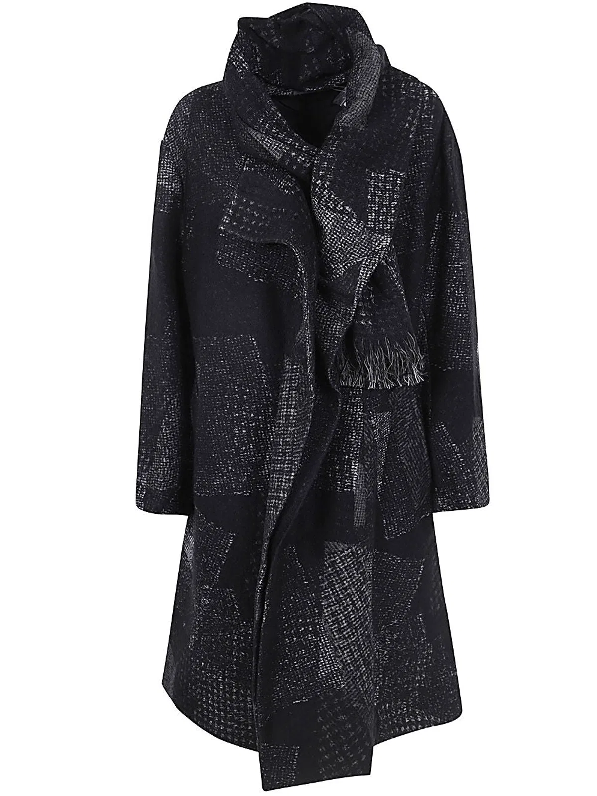 Y's Ka-Scarf Coat
