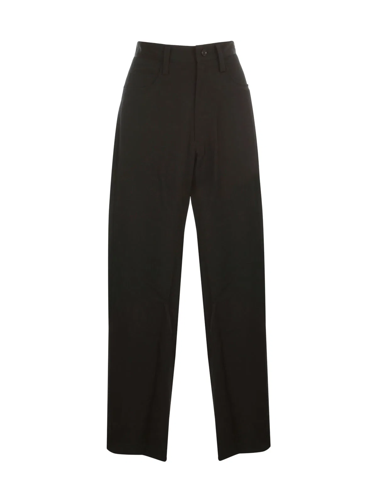 Y's U Side Stripep Gabardine Cropped
