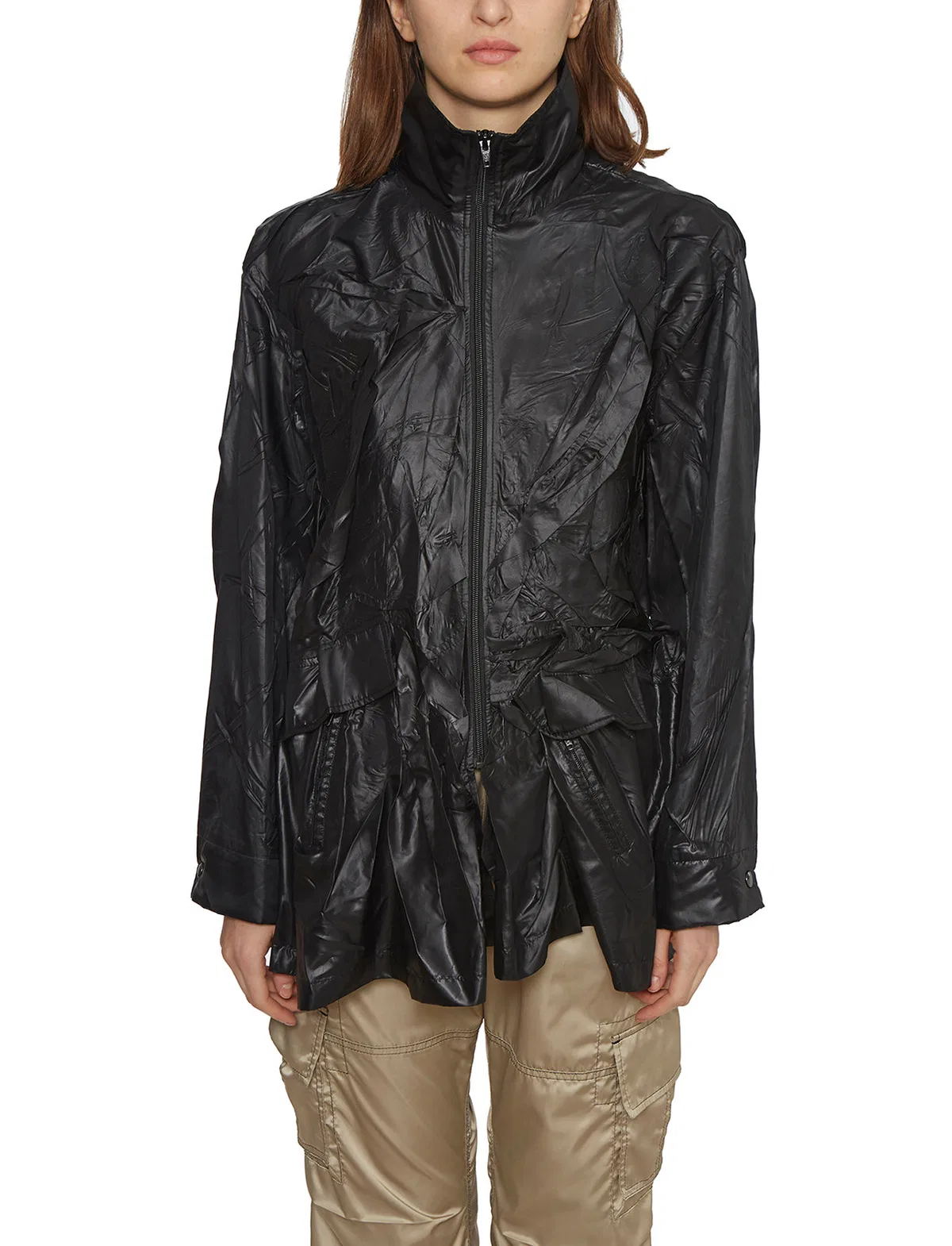 Ottolinger Wrinkle Shirt With Zip