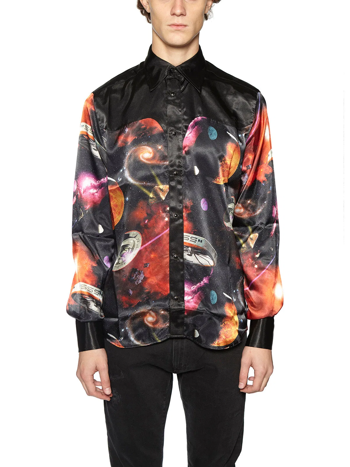 Sss World Corp. All Over Patterned Shirt