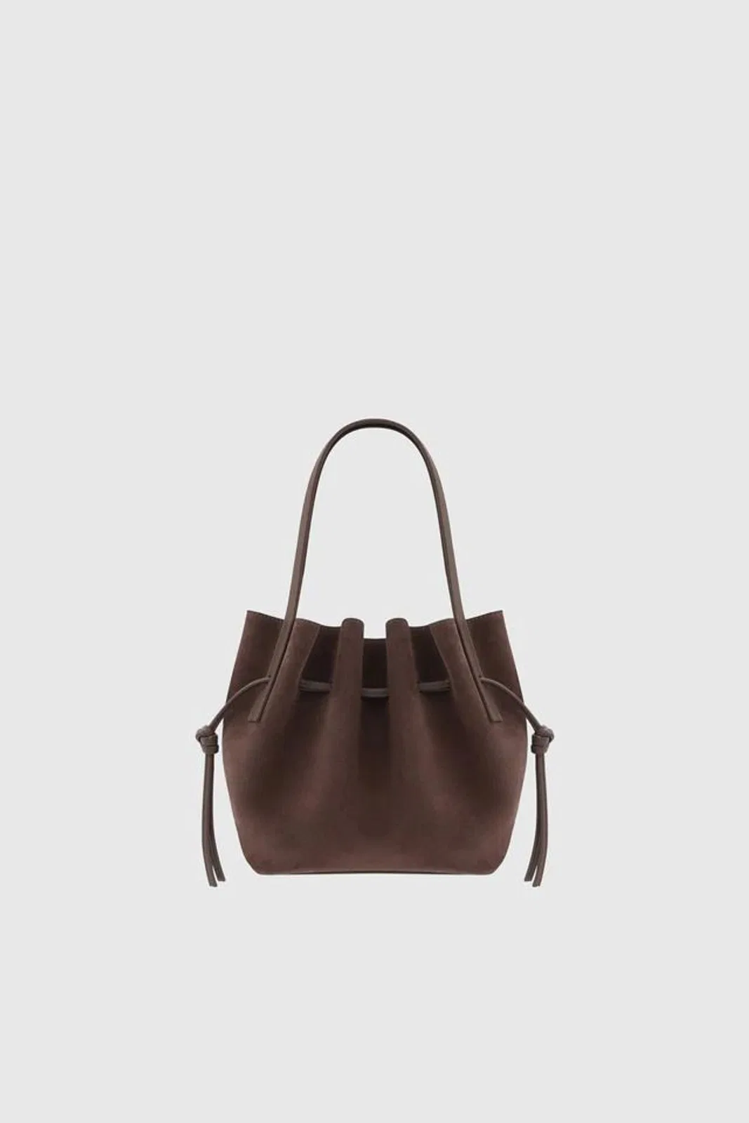 Yuzefi Mini Scallop Tote Brown