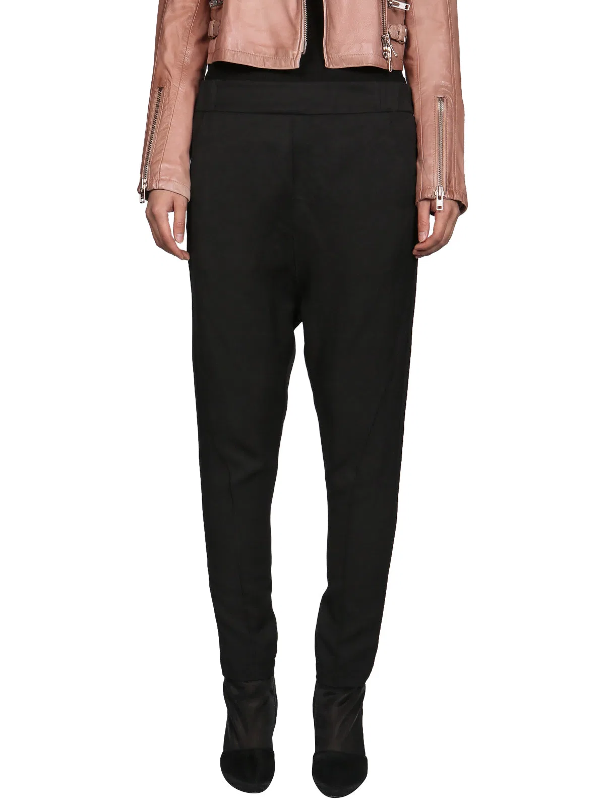 Nostrasantissima Baggy Pants With Stitching