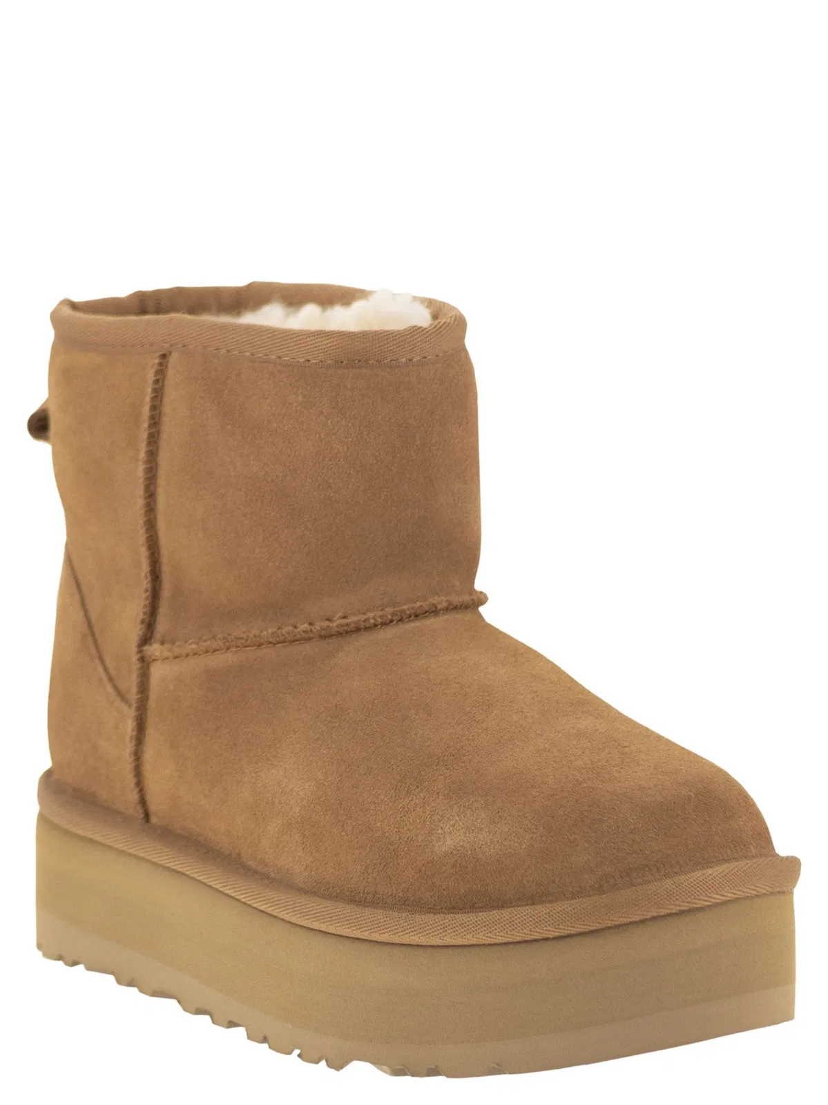 Ugg Classic Mini Platform - Suede Ankle Boot
