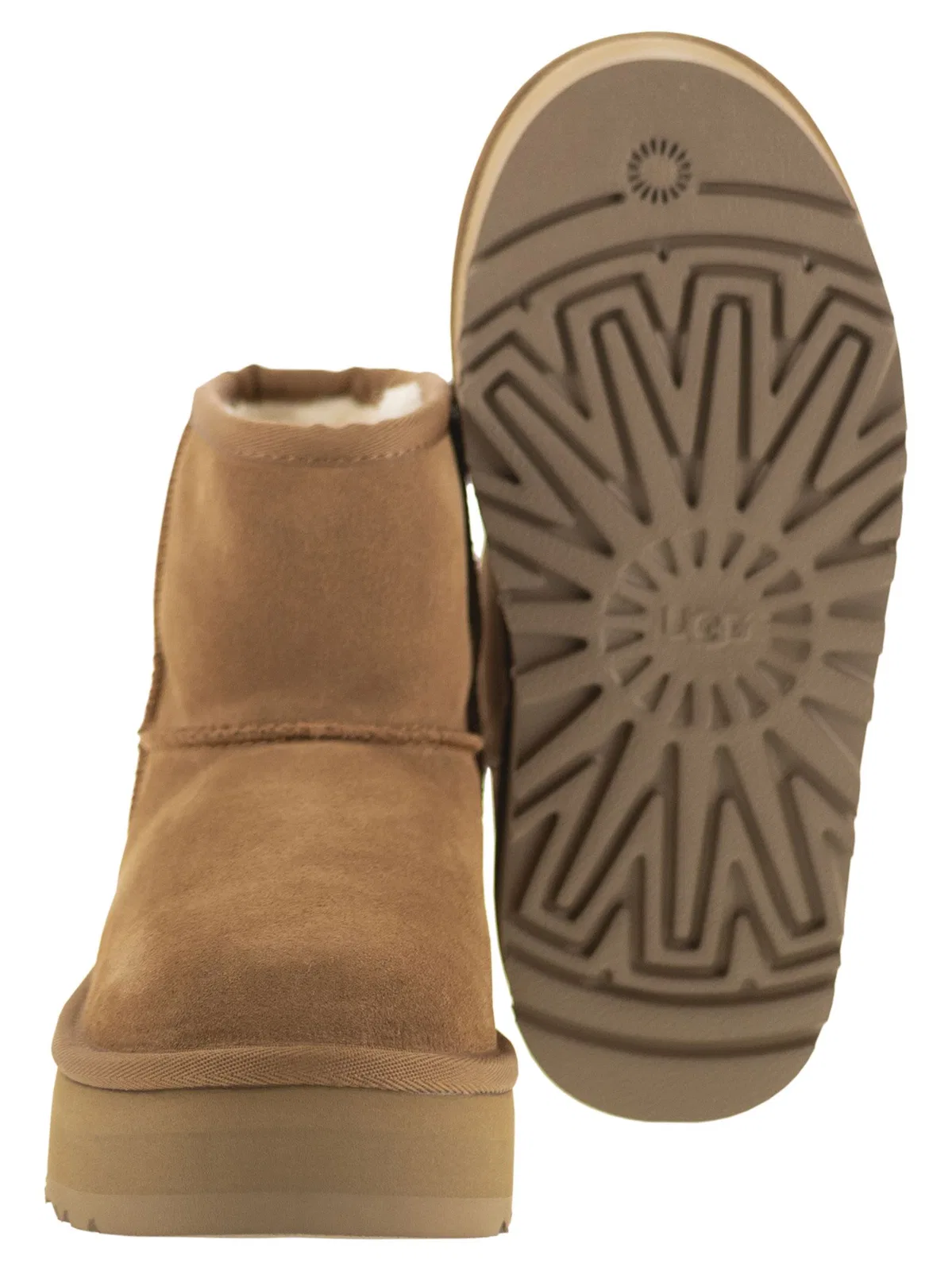 Ugg Classic Mini Platform - Suede Ankle Boot