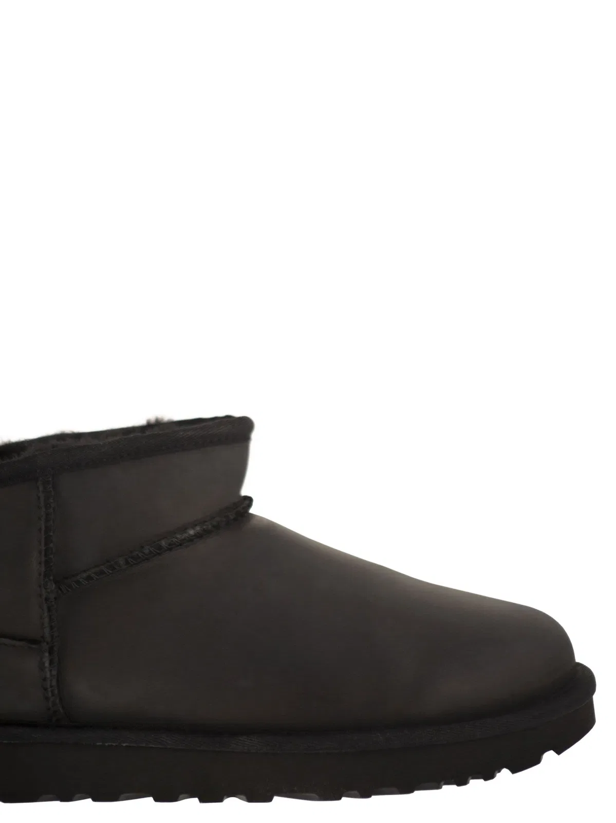 UGG Classic Ultra Mini - Leather Ankle Boots
