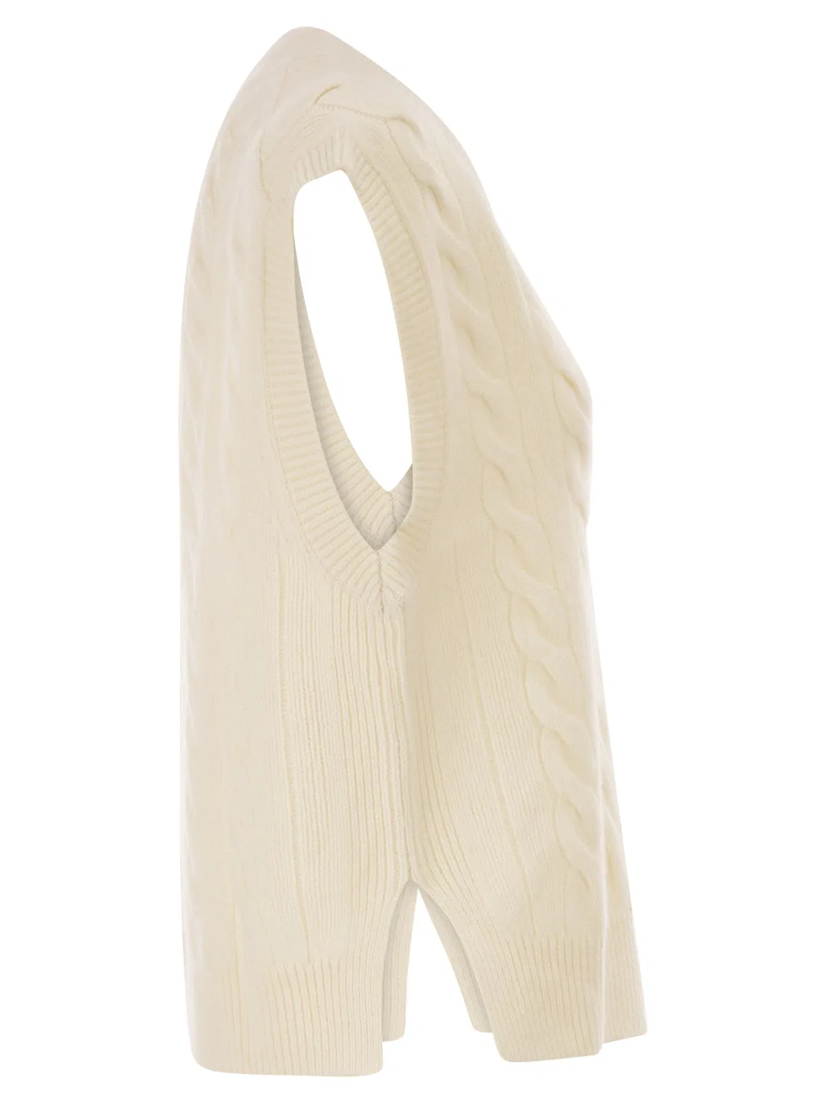 Polo Ralph Lauren Wool And Cashmere Cable-Knit Vest