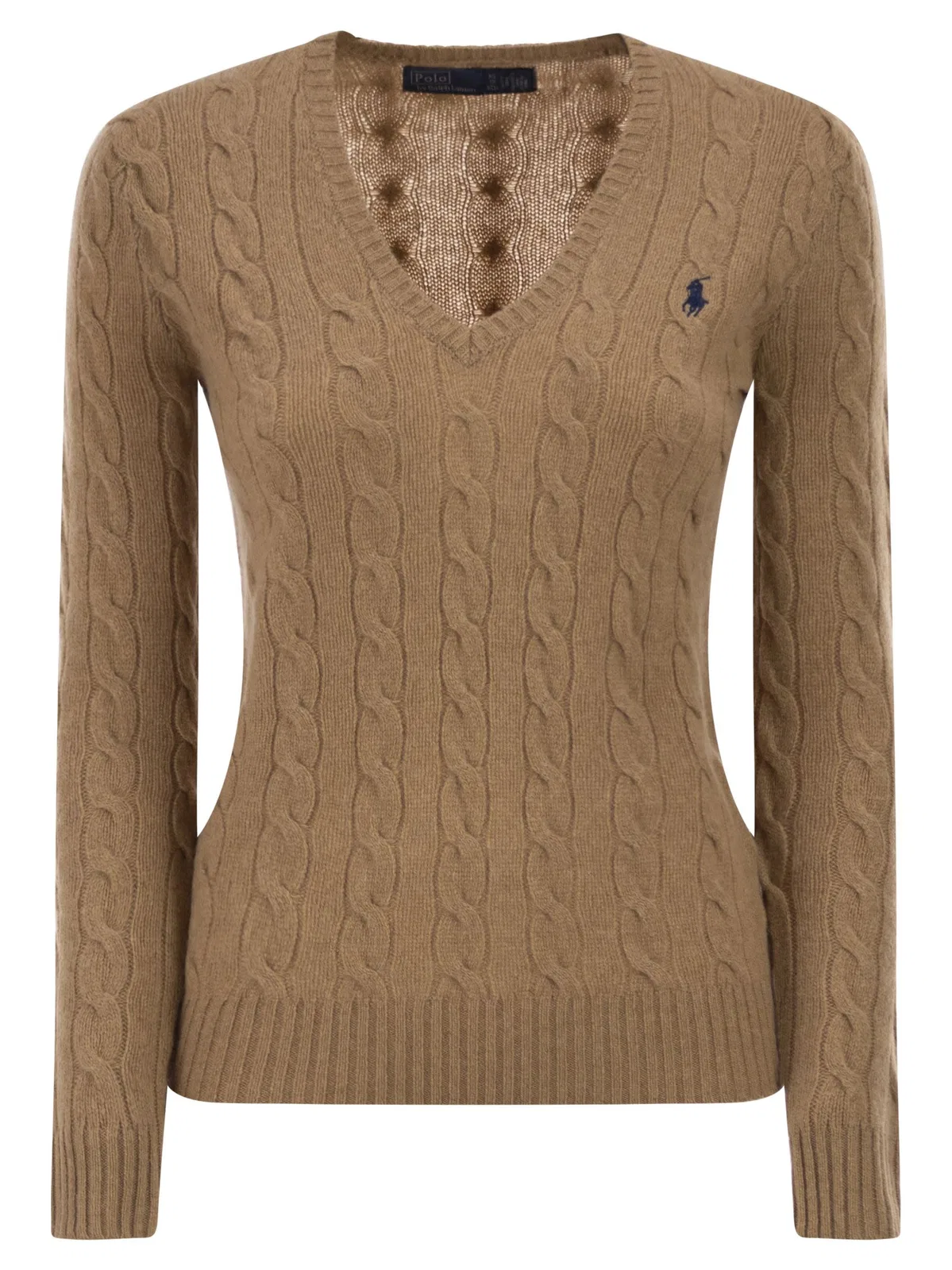 Polo Ralph Lauren Wool And Cashmere Cable Knit Jumper