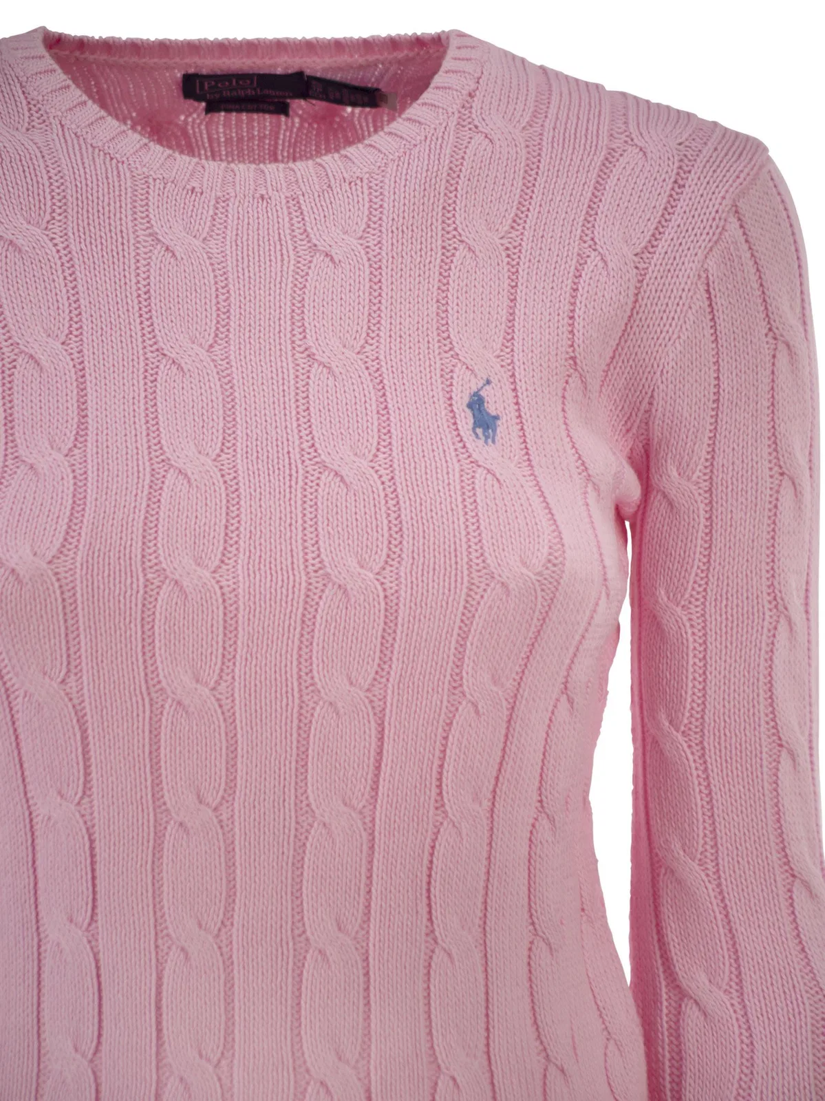 Polo Ralph Lauren Cotton Cable Knit Crew Neck Jumper