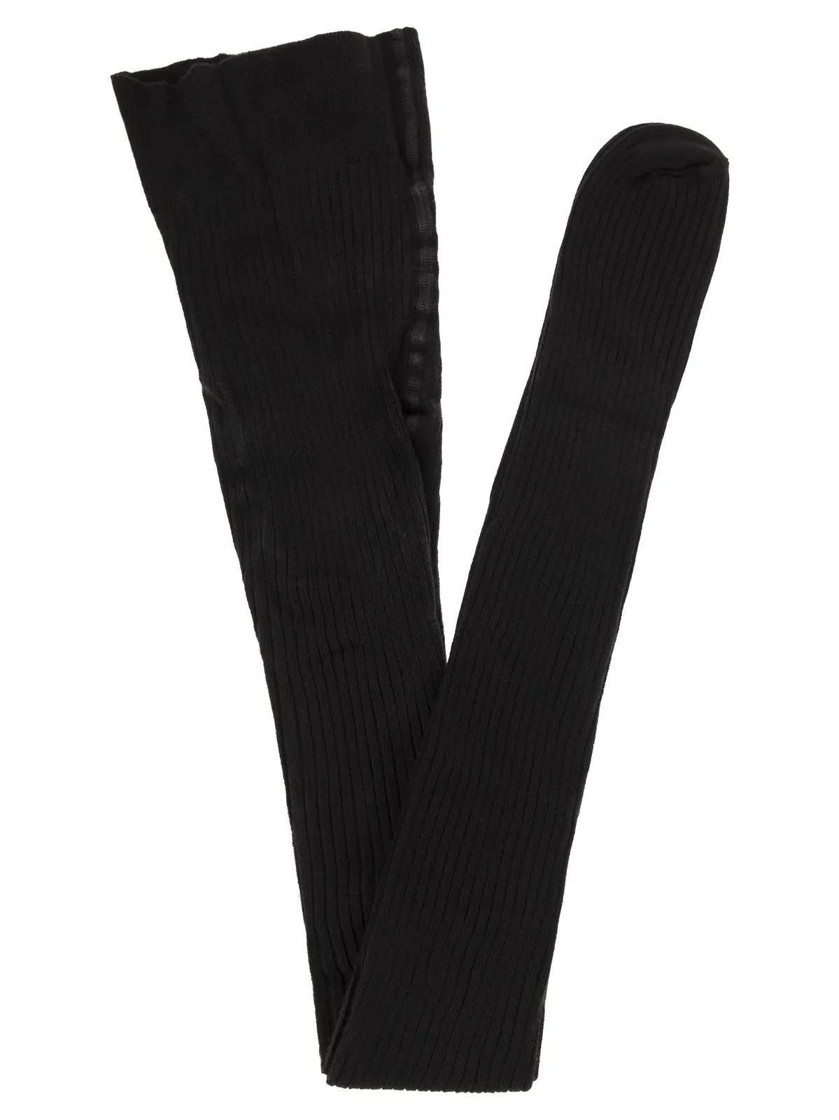 Max Mara Maxmara Zavorra - Ribbed Cotton Tights
