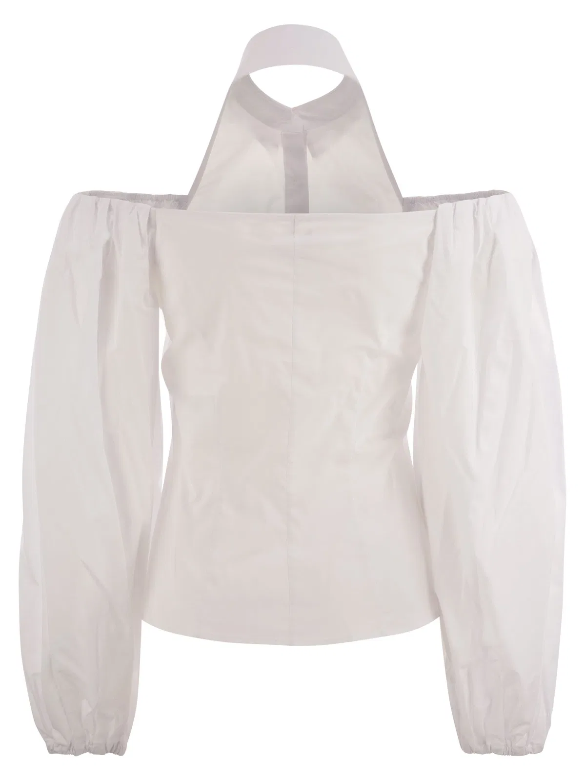 MVP Wardrobe Cotton Shirt With Balloon Sleeves
