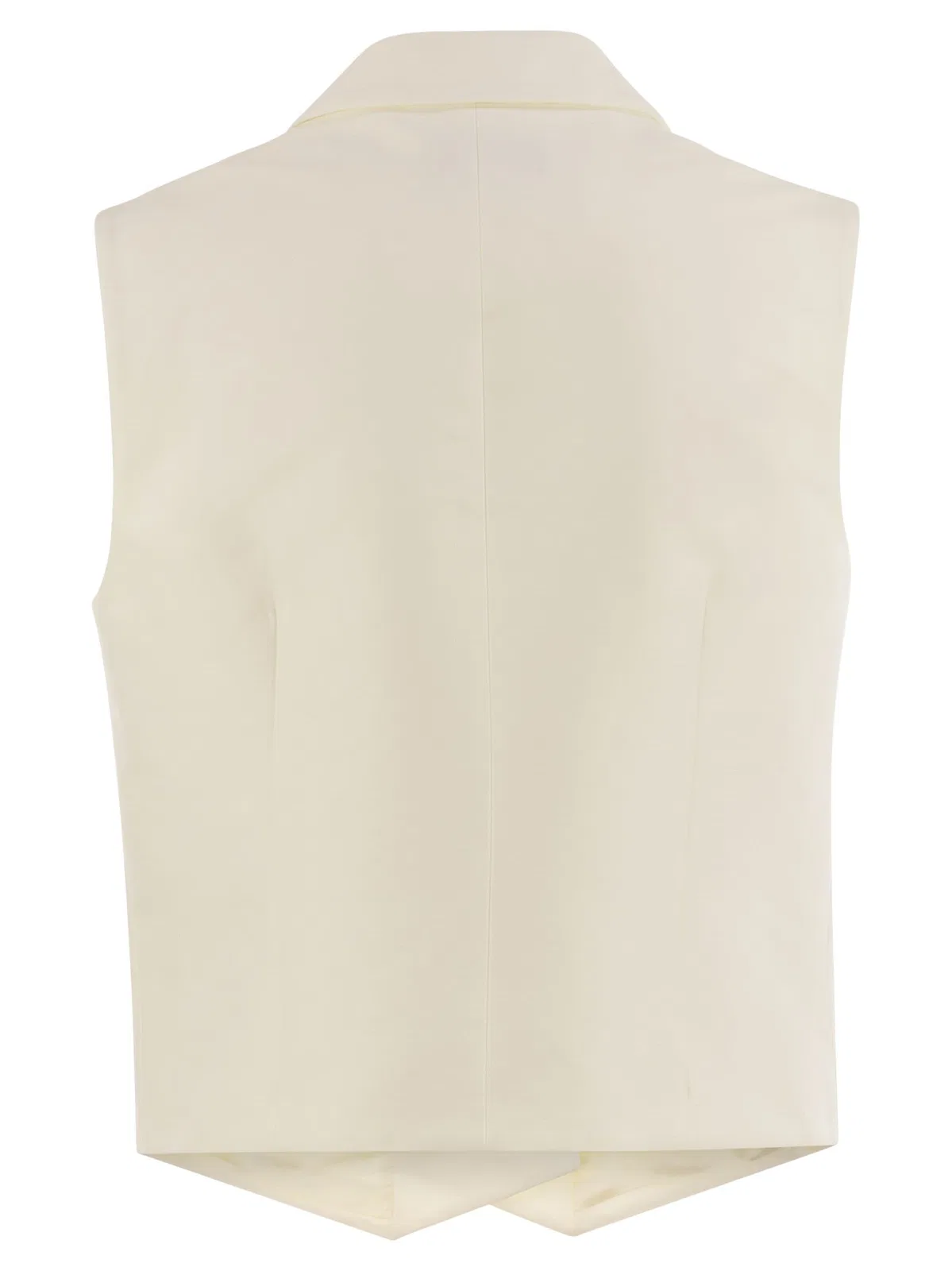 MVP Wardrobe Double-Breasted Cotton And Silk Waistcoa