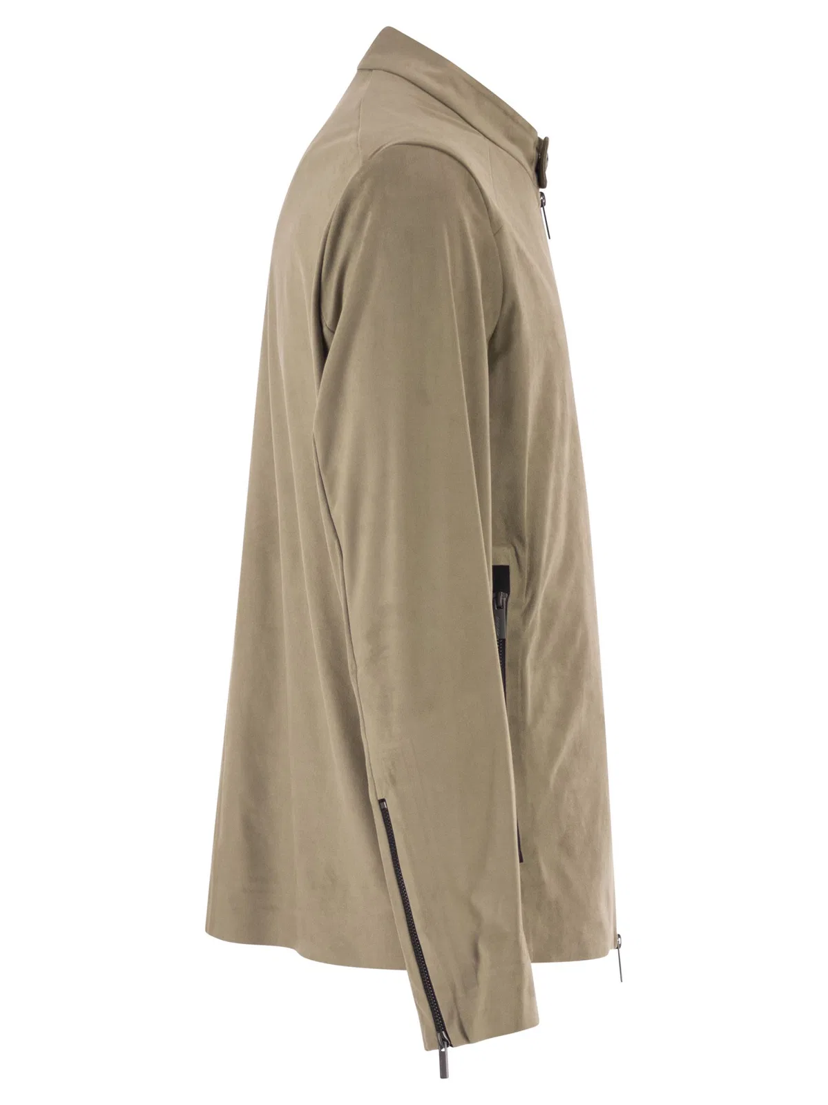 Rrd Roberto Ricci Designs Suede-Effect Stretch Technical Biker Jac