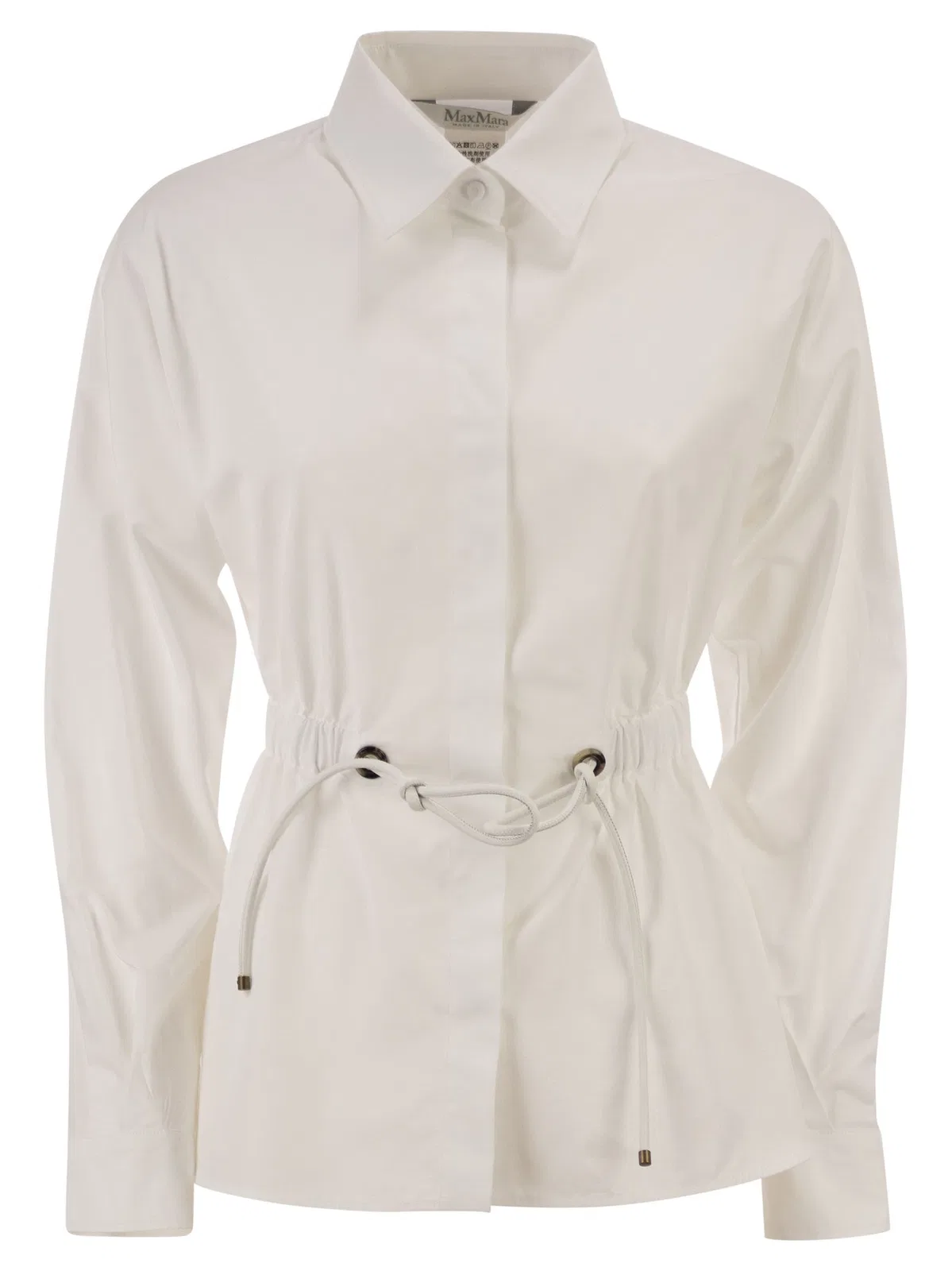 Max Mara Maxmara Mxmtazzina - Cotton Poplin Shirt