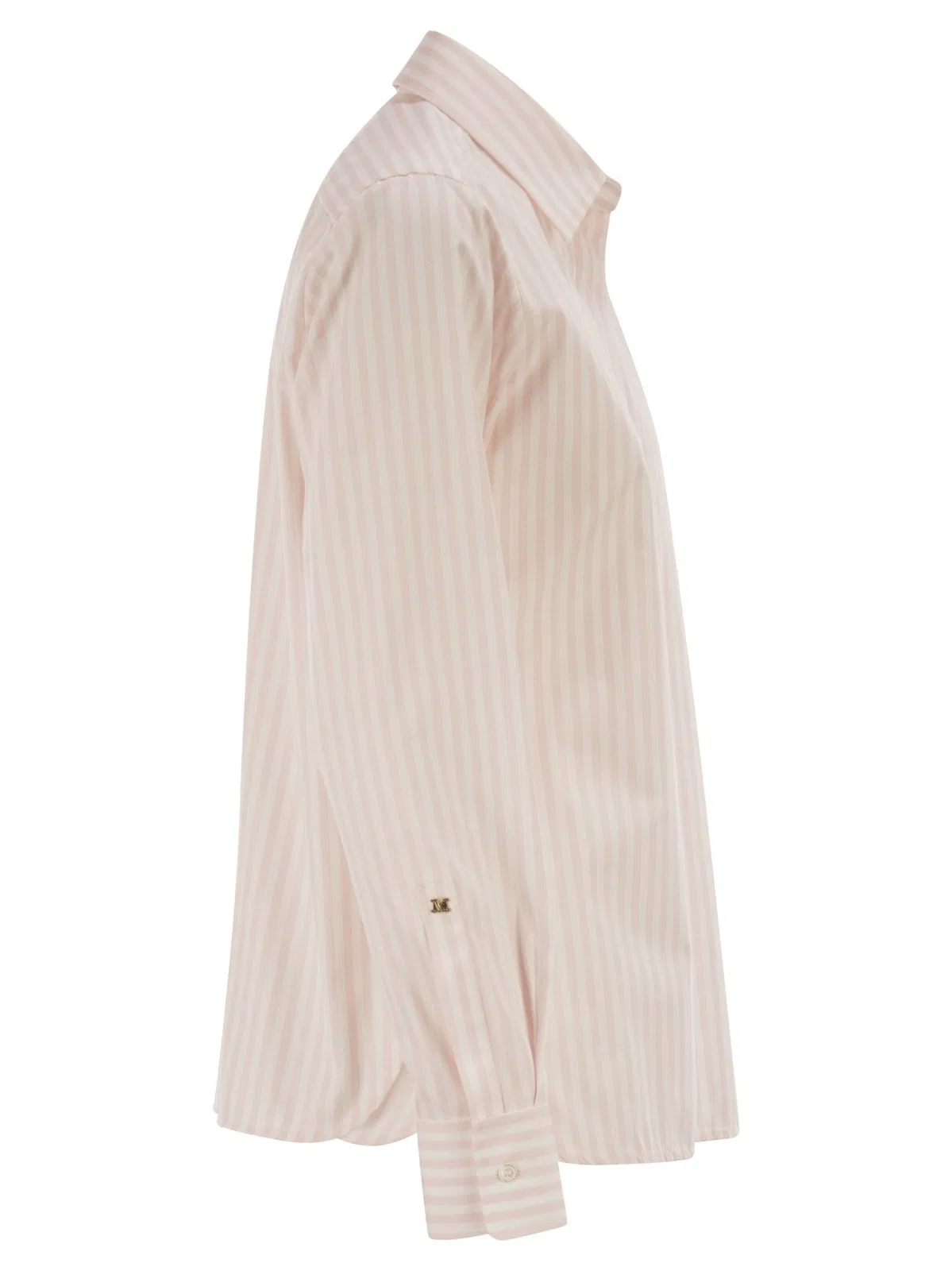 Max Mara Maxmara Mxmaccenni - Striped Poplin Shir