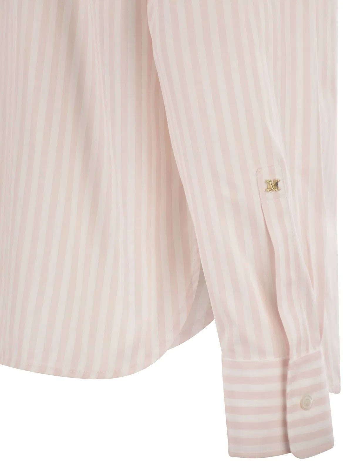 Max Mara Maxmara Mxmaccenni - Striped Poplin Shir
