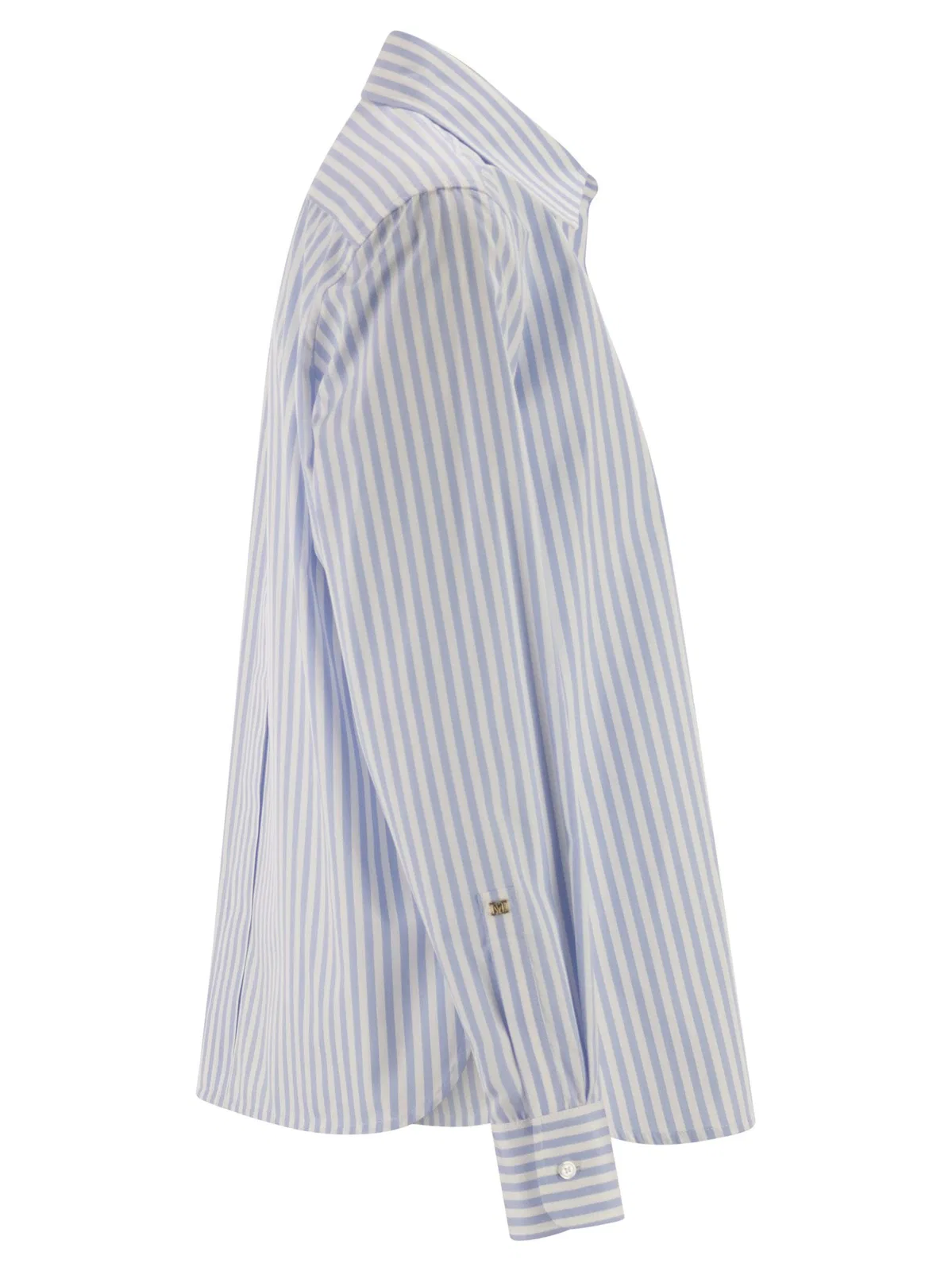 Max Mara Maxmara Mxmaccenni - Striped Poplin Shir