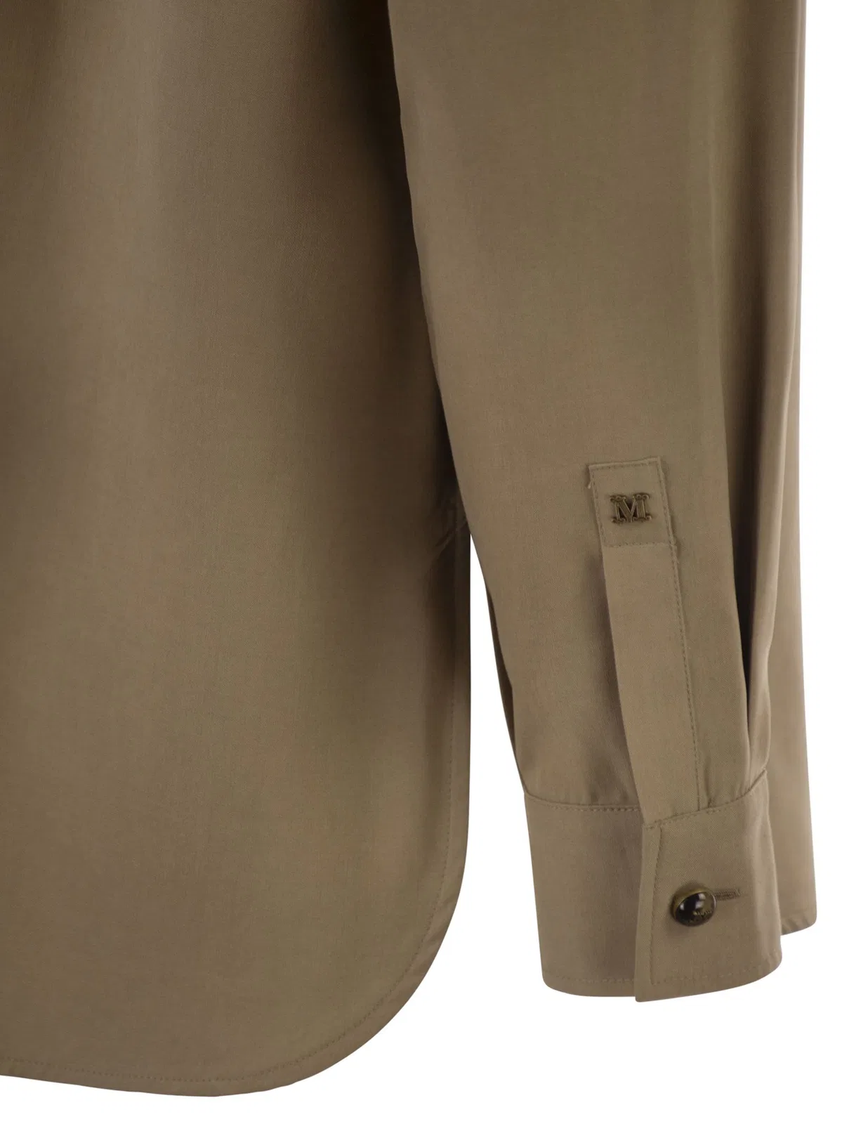 Max Mara Maxmara Mxmsiamese - Silk Canvas Shirt