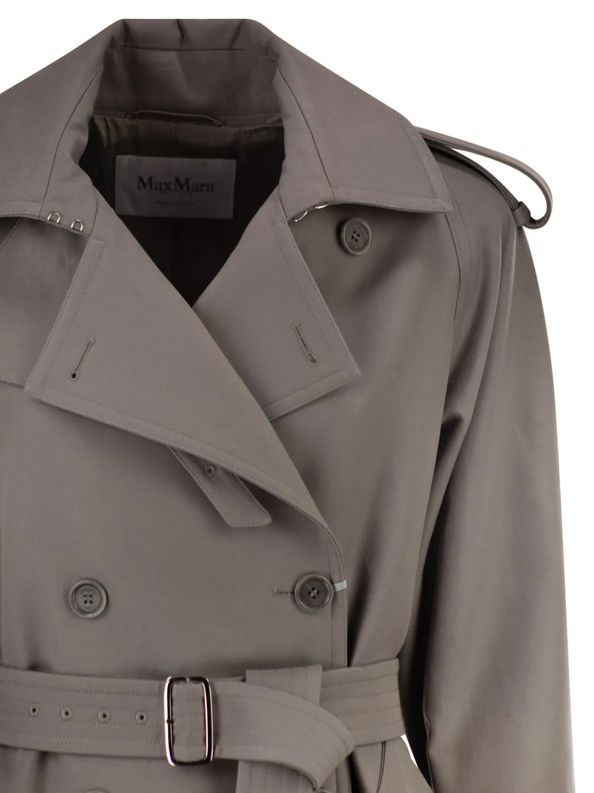 Max Mara Maxmara Mxscacio - Short Cotton Trench C