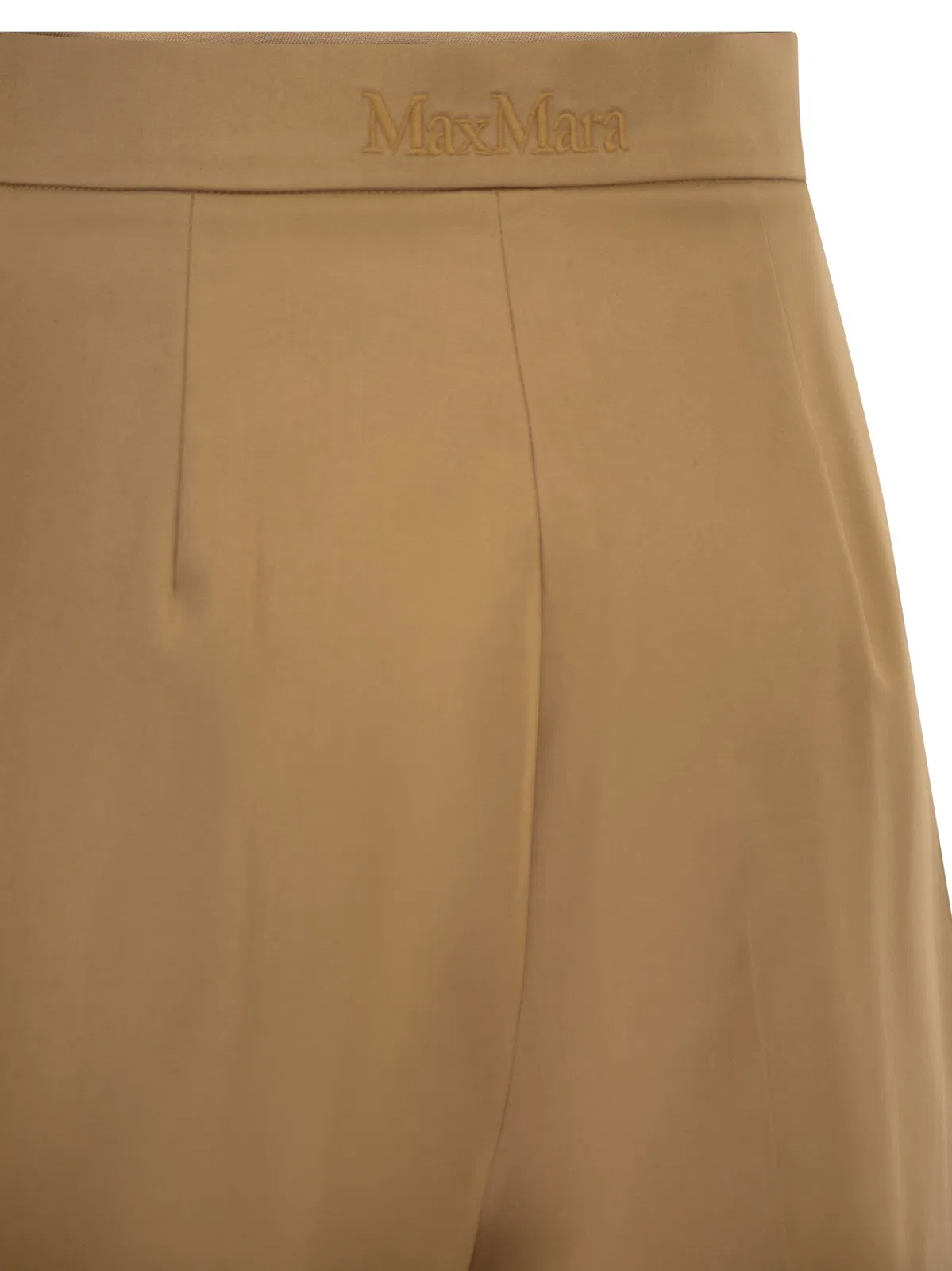 Max Mara Maxmara Mxmtabacco - Stretch Cotton Sati
