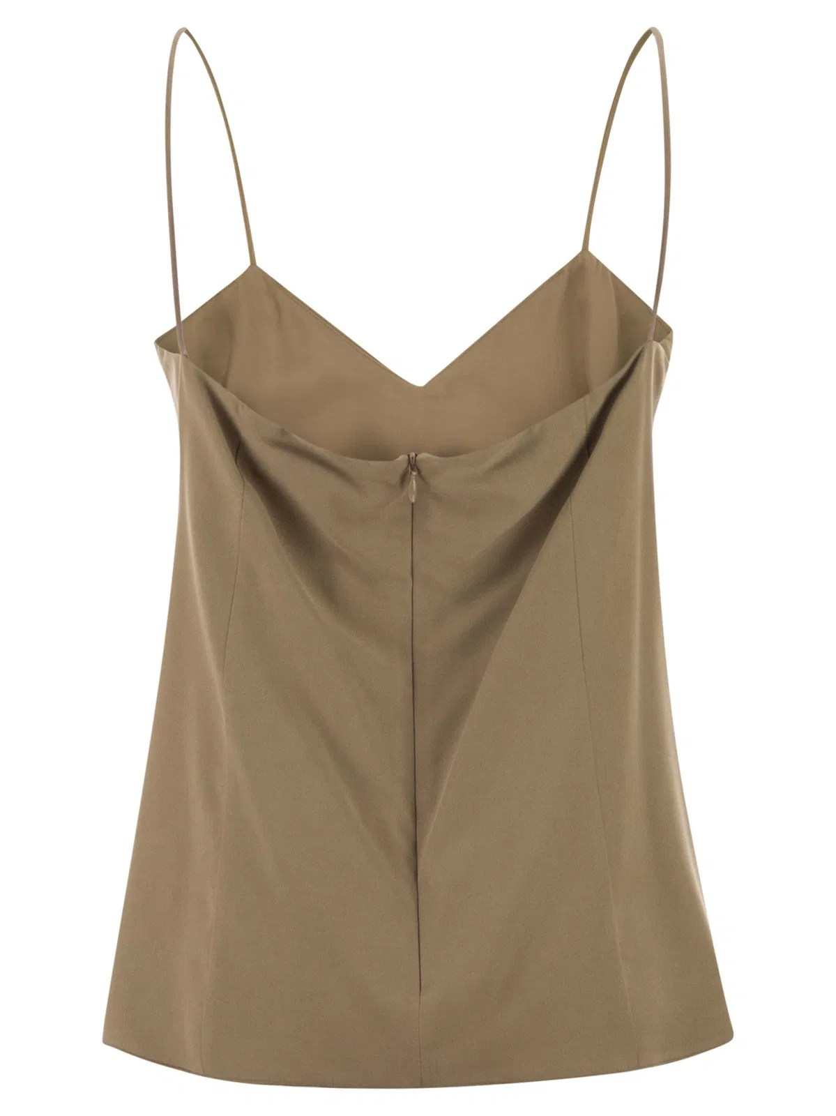 Max Mara Maxmara Mxmunghia - Silk Canvas Top