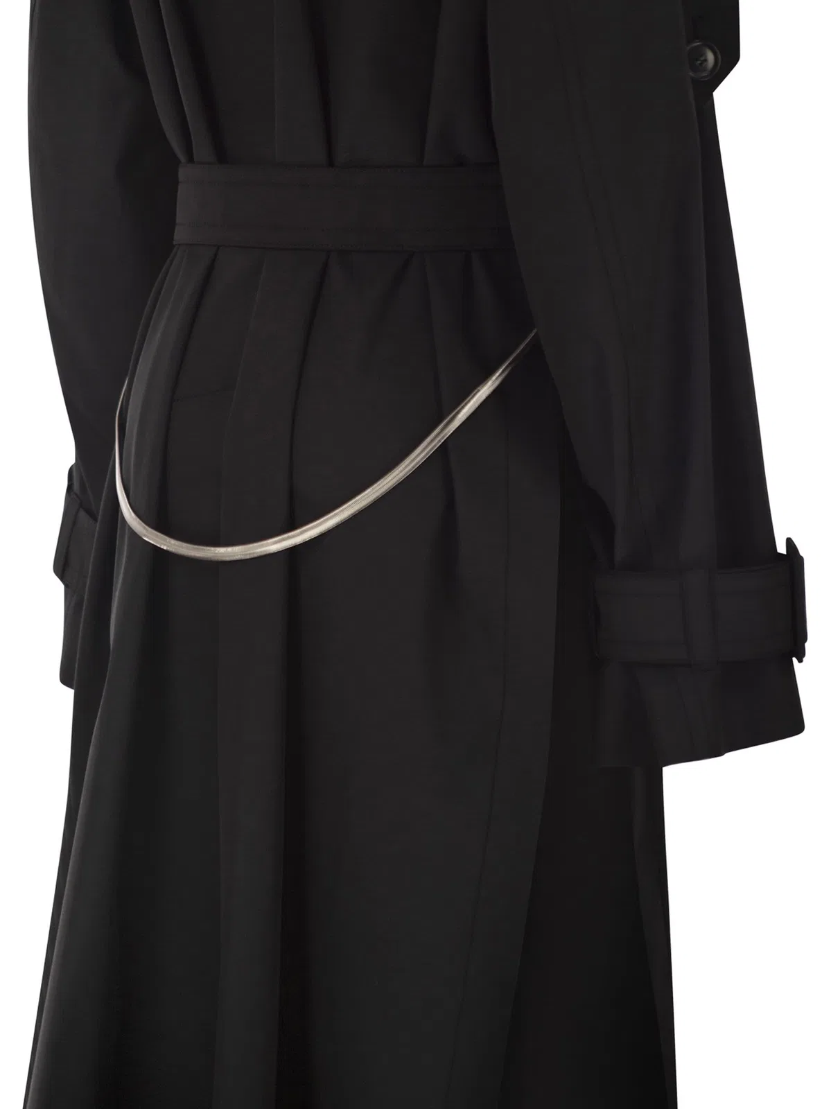 Sportmax Spxgocce - Long Trench Coat In Water-Rep
