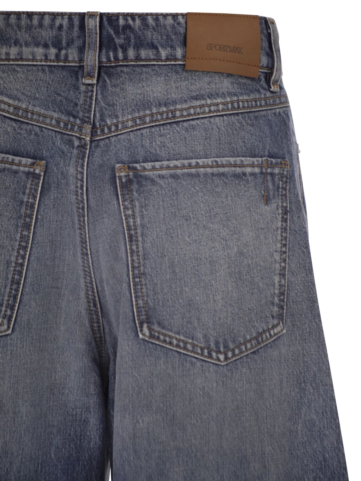 Sportmax Spdangri - Oversized Low-Rise Jeans