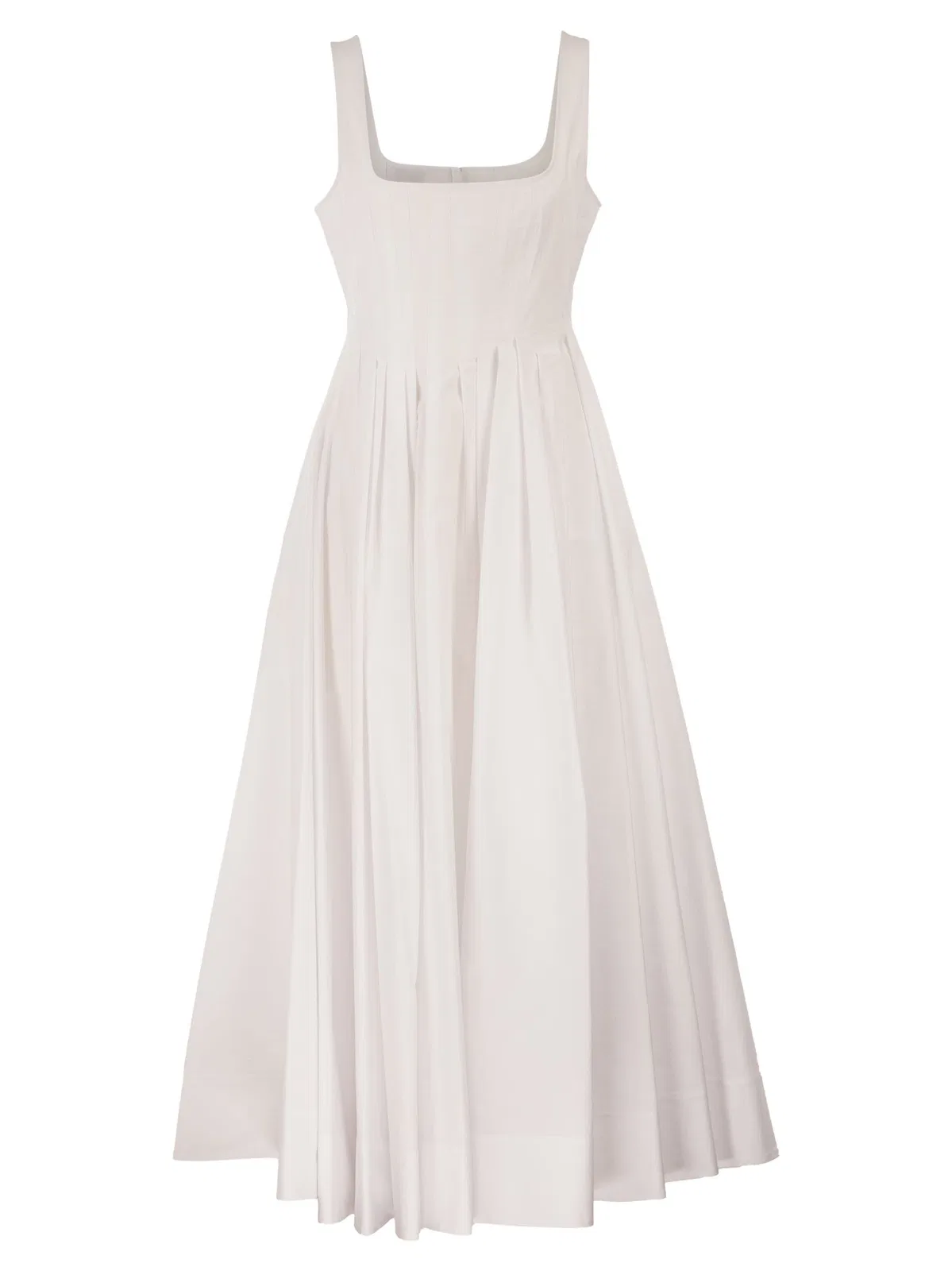Sportmax Spxgiro – Structured Cotton Midi Dress W
