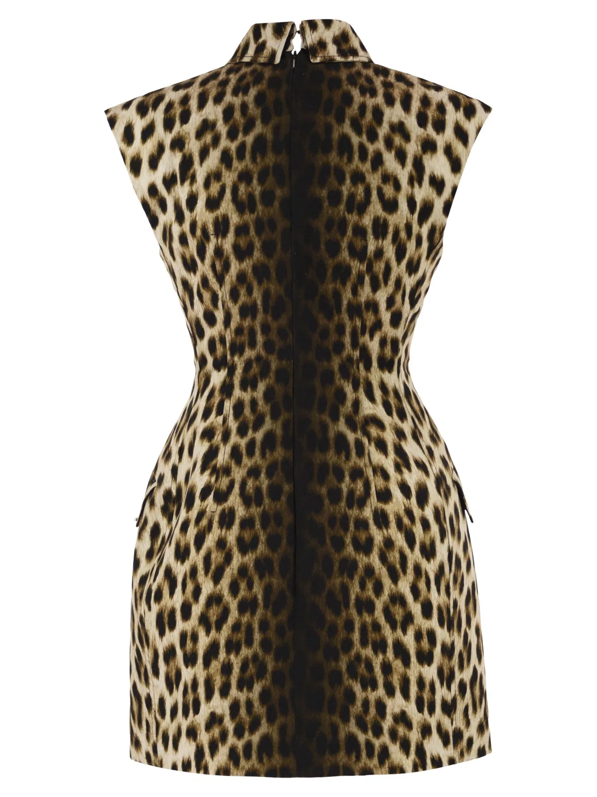 Sportmax Spxlonza โ Cotton Mini Dress With Animal