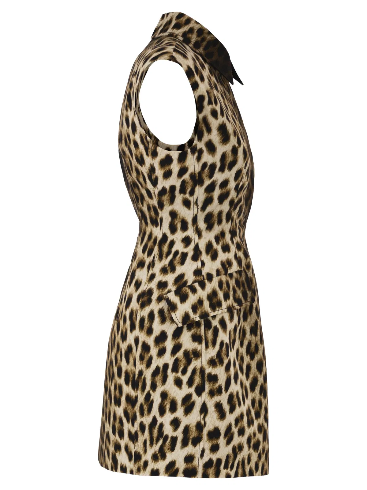 Sportmax Spxlonza โ Cotton Mini Dress With Animal