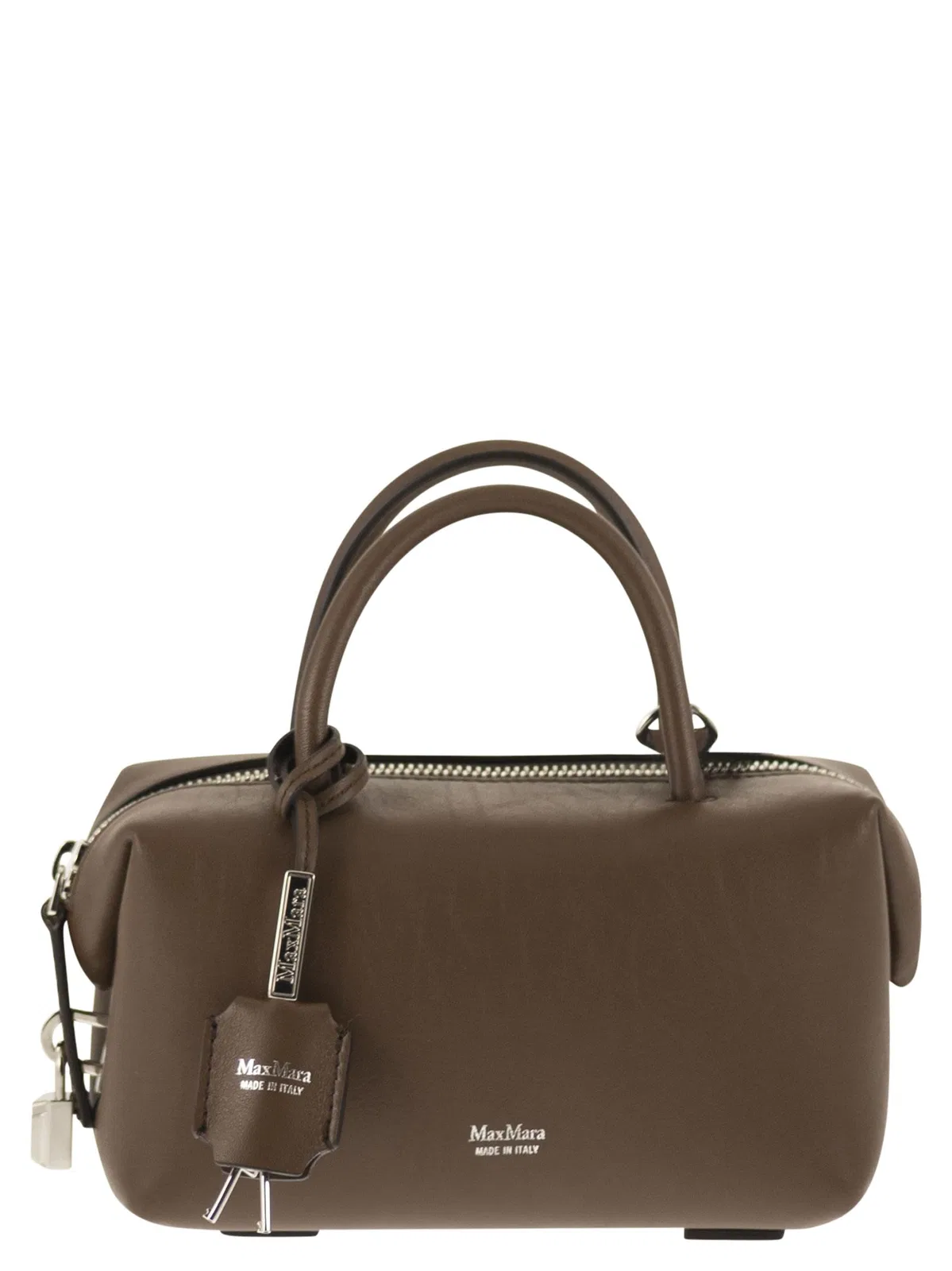 Max Mara Maxmara Holdalls - Small Natural Leather