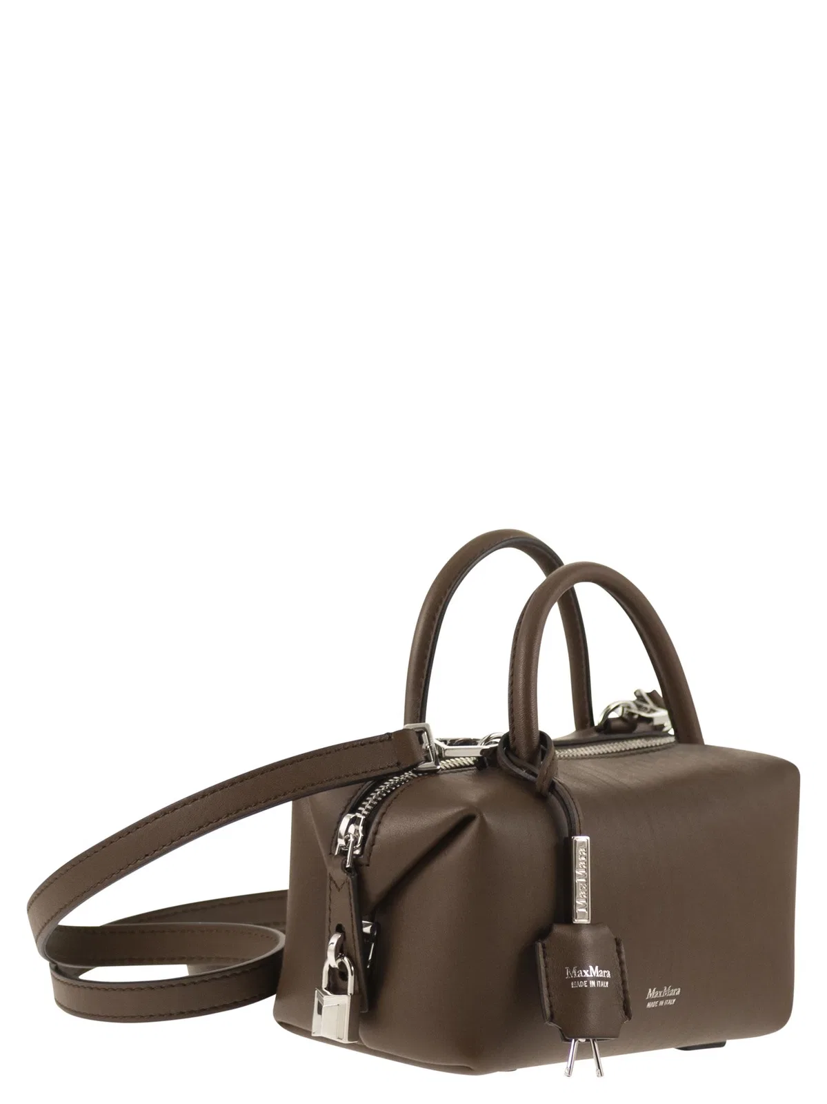 Max Mara Maxmara Holdalls - Small Natural Leather