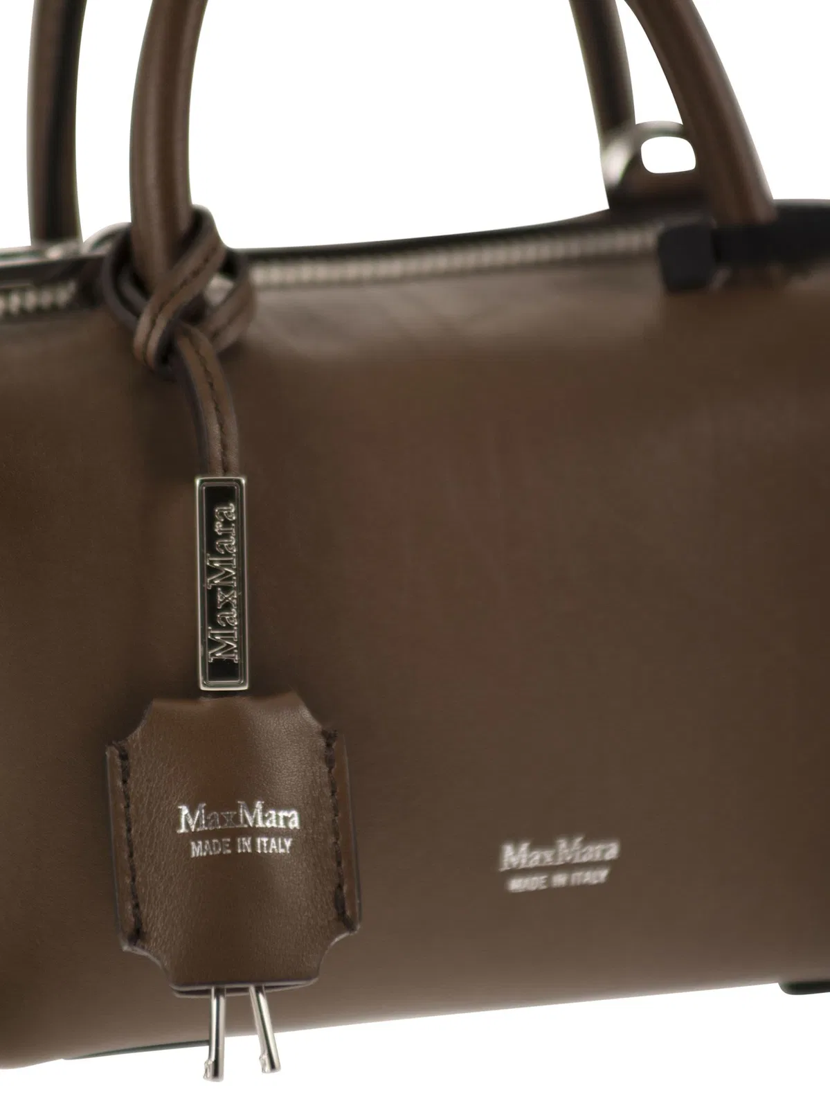 Max Mara Maxmara Holdalls - Small Natural Leather