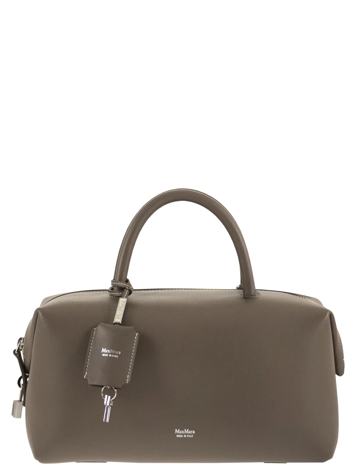 Max Mara Maxmara Holdallm - Medium Satchel In Nat