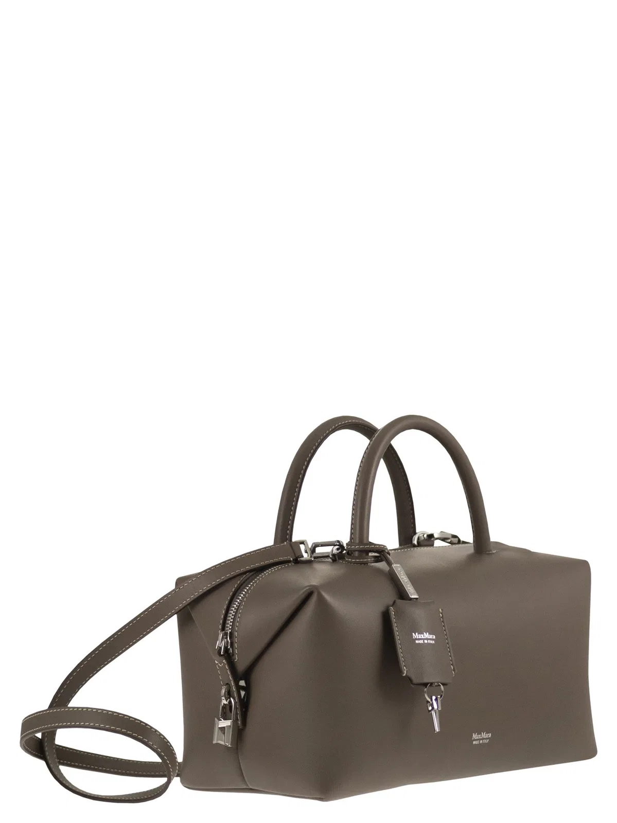 Max Mara Maxmara Holdallm - Medium Satchel In Nat
