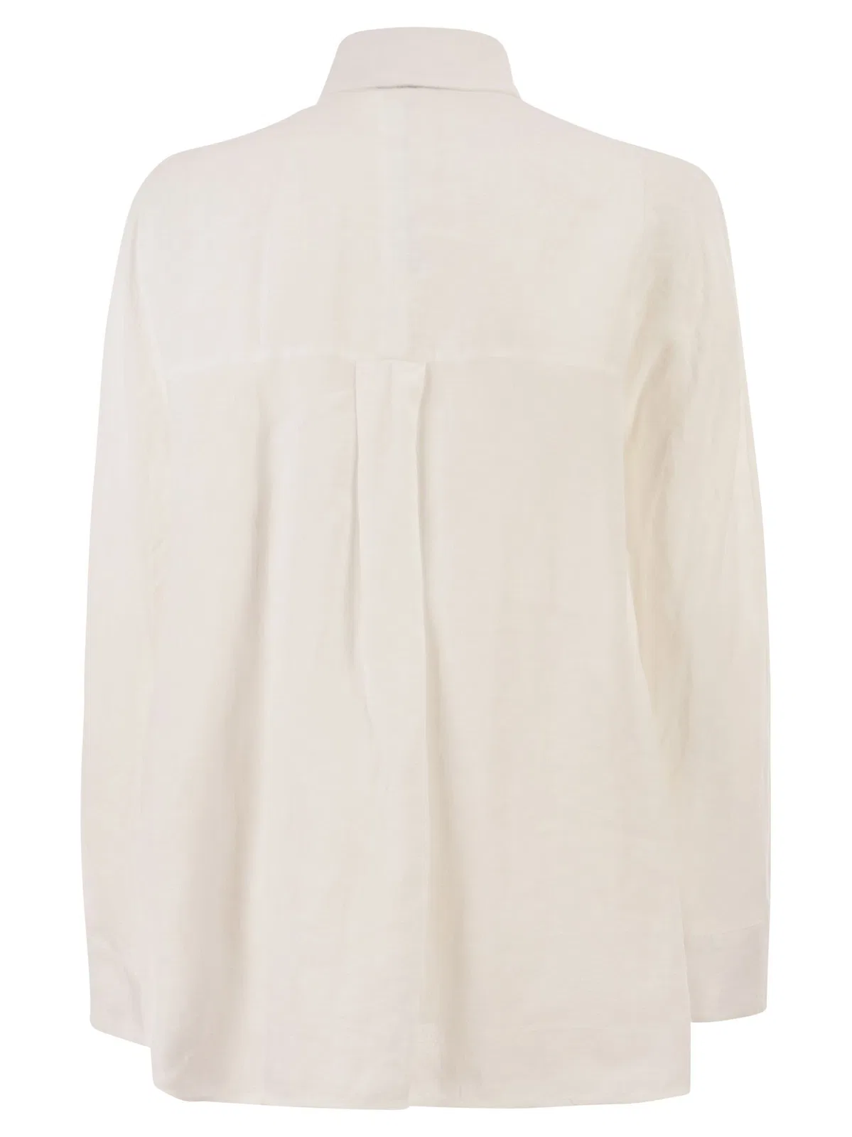 'S Max Mara S Maxmara Smmgala - Linen Shirt With Flu