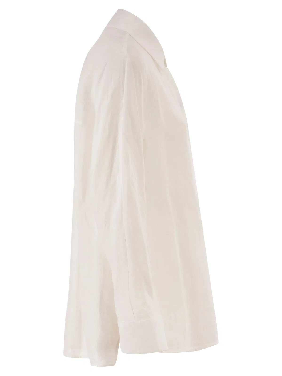 'S Max Mara S Maxmara Smmgala - Linen Shirt With Flu