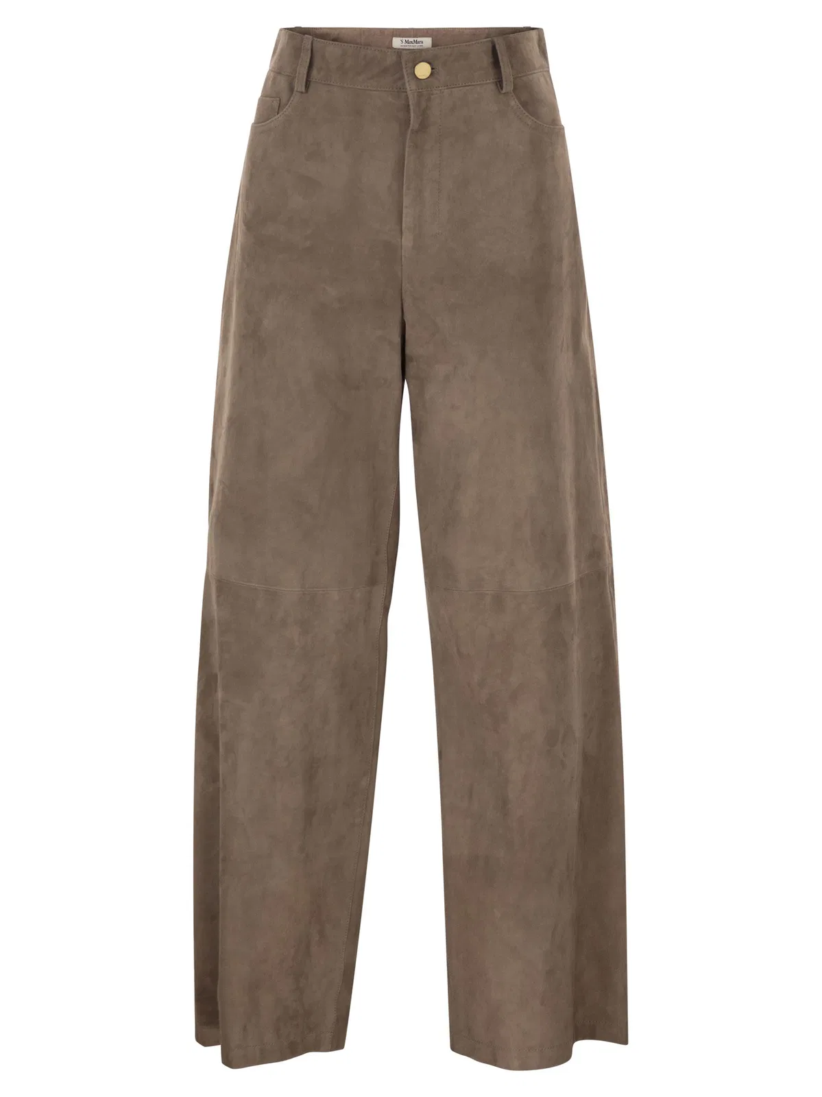 'S Max Mara S Maxmara Smmfulmine - Wide-Leg Leather 
