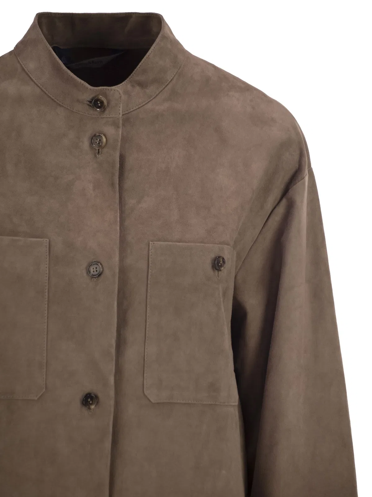 'S Max Mara S Maxmara Smmelodia - Suede Jacket With 