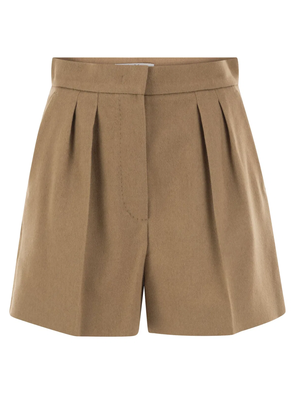 Max Mara Maxmara Mxmvista - Tailored Camel Shorts