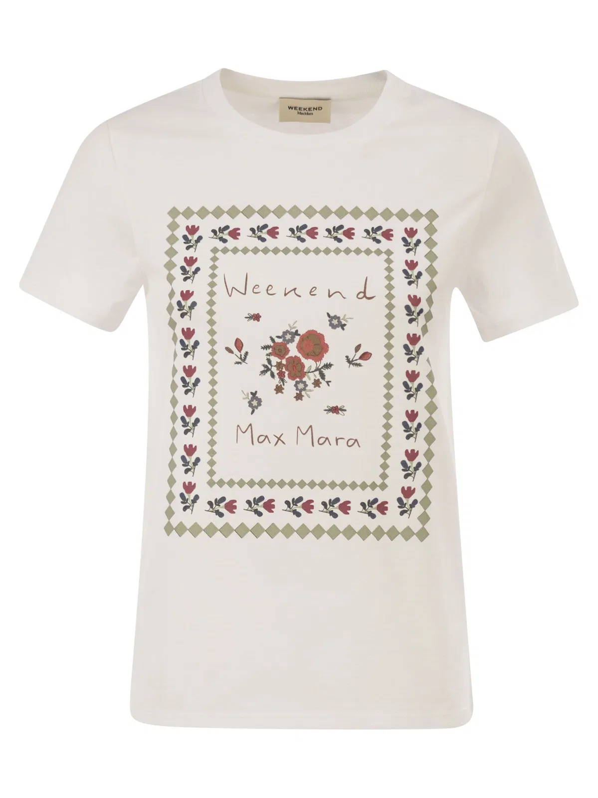Weekend Max Mara Weekend Maxmara Wkdedison - Cotton T-Shi